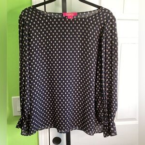 Catherine Malandrino Floral Blouse, size Medium